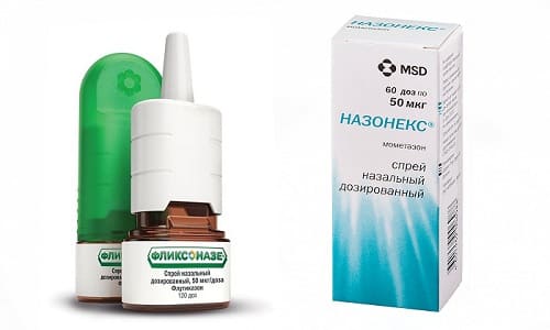 Избавиться от аллергического ринита помогут спреи для носа - Фликсоназе или Назонекс