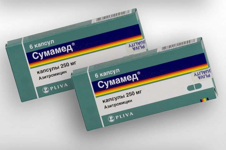 Сумамед при ангине