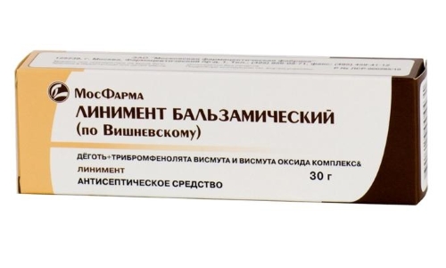 Мазь Вишневского для лечения экземы